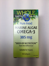 Load image into Gallery viewer, Whole Earth &amp; Sea Pure Food Marine Algae Omega-3