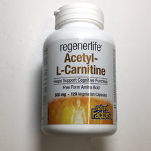 Load image into Gallery viewer, Natural Factors RegenerLife Acetyl-L-Carnitine Capsules