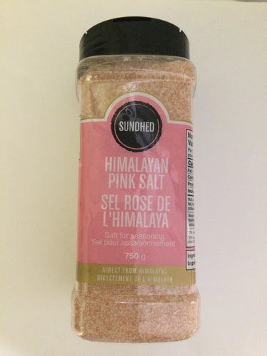 Sundhed Pure Himalayan Fine Ground Pink Salt
