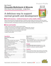 Load image into Gallery viewer, Natural Factors Big Friends Chewable Multi-Vitamin &amp; Minerals