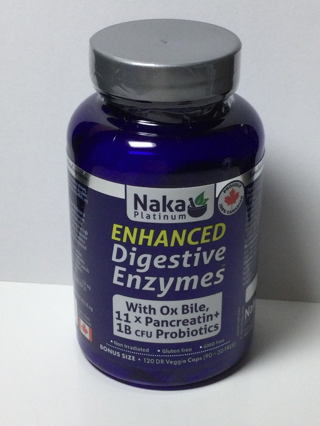 Naka Enhanced Digestive Enzymes with Ox Bile