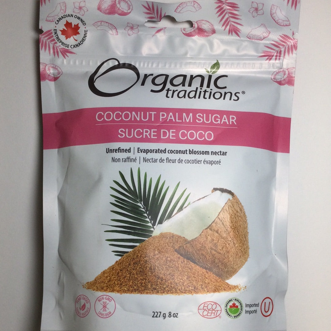 coconut palm sugar canada Organic Traditions Coconut Palm Sugar