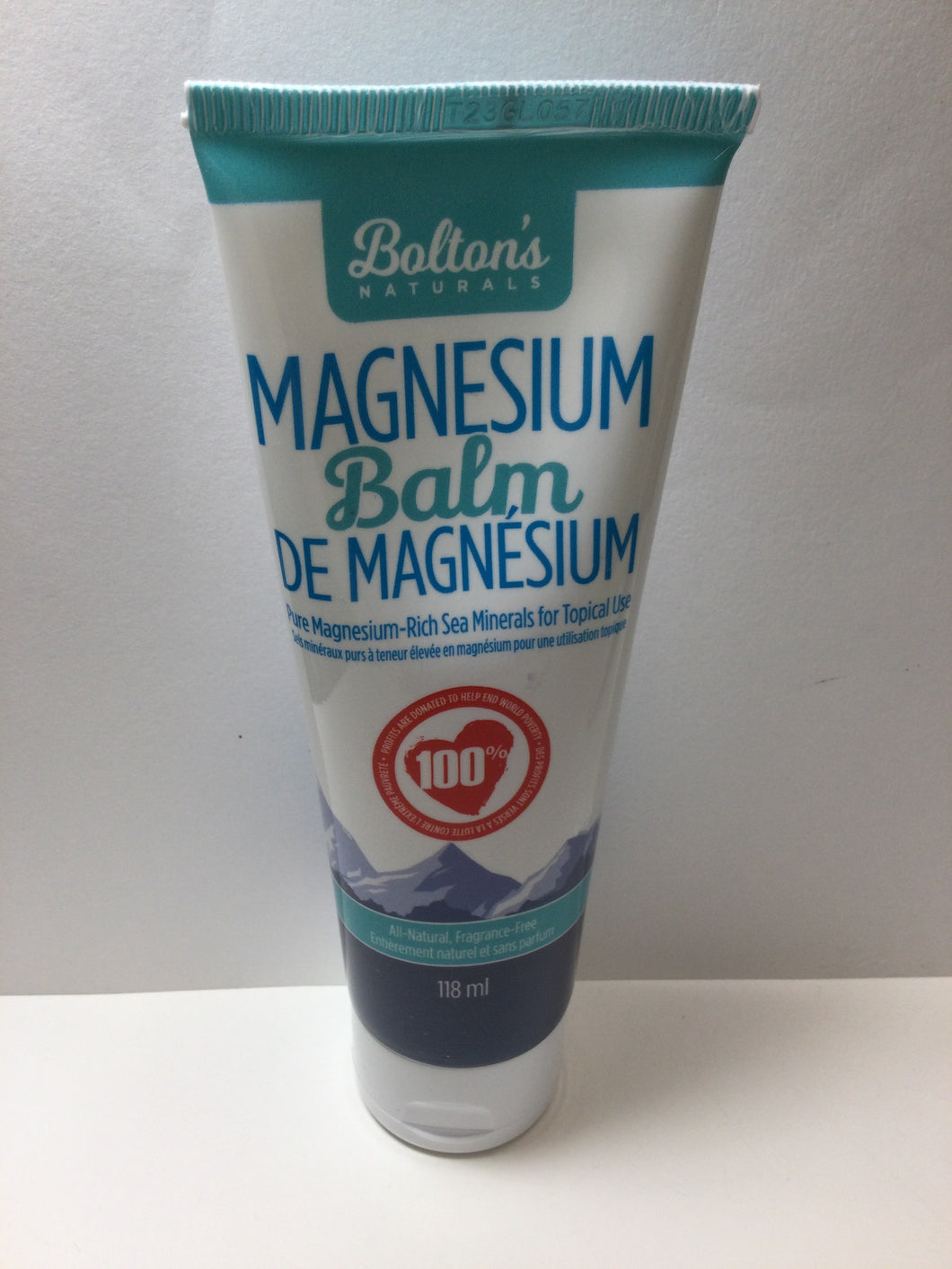 Bolton’s Naturals Magnesium Chloride Balm or Lotion