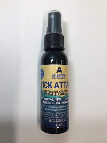 Atlantick Deet Free Tick Attack Botanical Insect Repellent 60ml