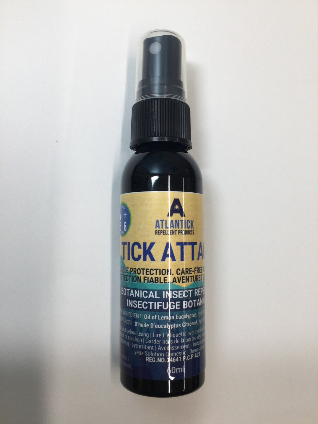 Atlantick Deet Free Tick Attack Botanical Insect Repellent 60ml