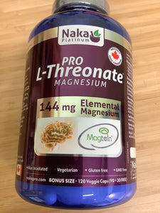 Naka Pro L-Threonate Magnesium Bonus Size