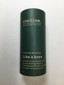 Routine Like a Boss Deodorant