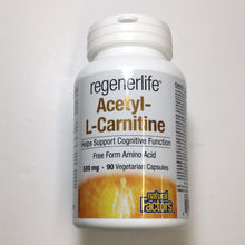 Load image into Gallery viewer, Natural Factors RegenerLife Acetyl-L-Carnitine Capsules