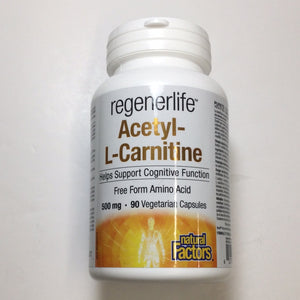 Natural Factors RegenerLife Acetyl-L-Carnitine Capsules