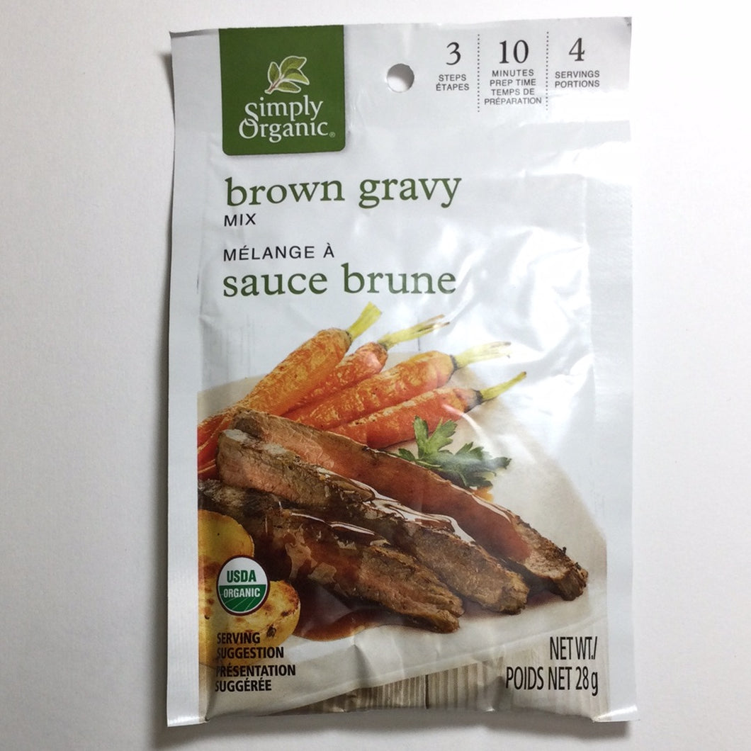 Simply Organic Brown Gravy Mix