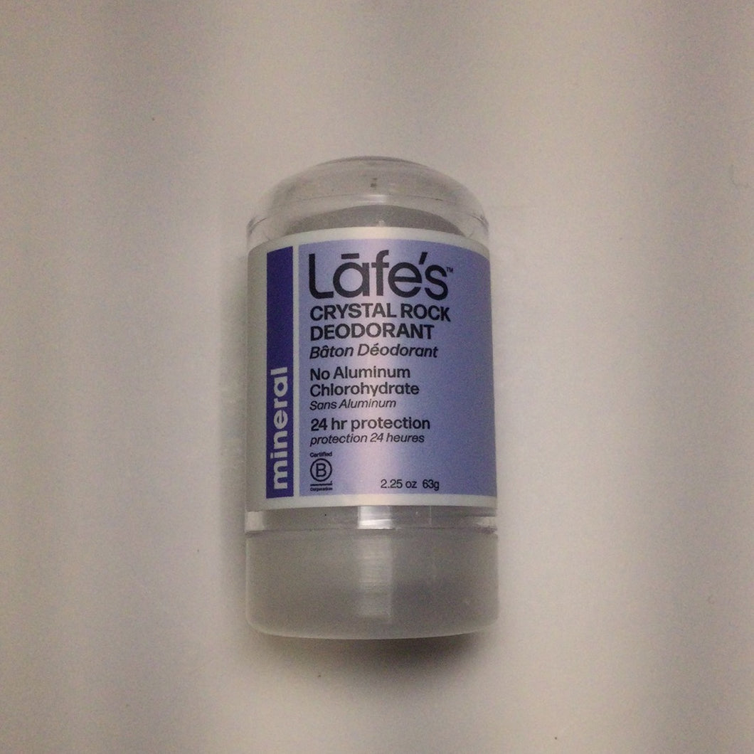 Lafe’s Crystal Rock Deodorant