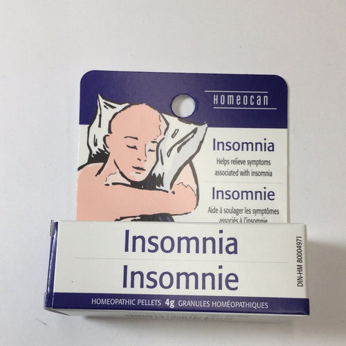 Homeocan Insomnia Homeopathic Pellets