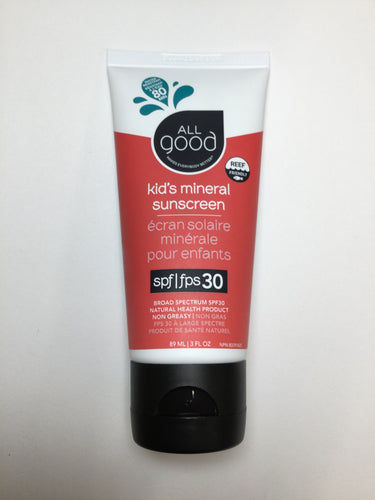 All Good Kid’s Mineral Sunscreen Lotion SPF 30