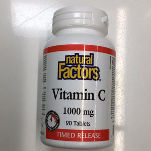 Natural Factors Vitamin C Time Released