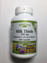 Load image into Gallery viewer, Natural Factors Herbal Factors Milk Thistle Capsules