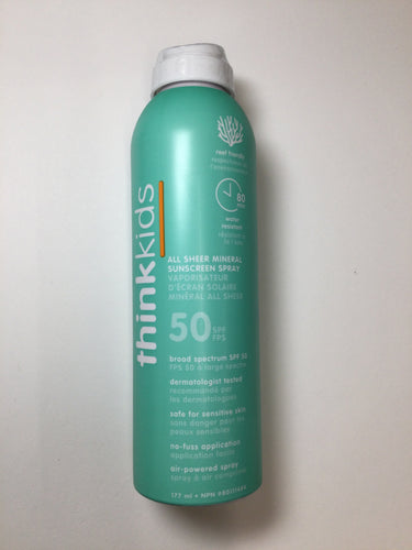 Think Kids All Sheer Mineral Sunscreen Spray SPF 50