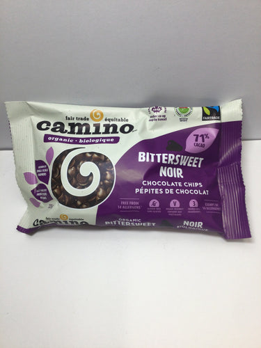 Fair Trade Camino Organic Bittersweet Chocolate Chips
