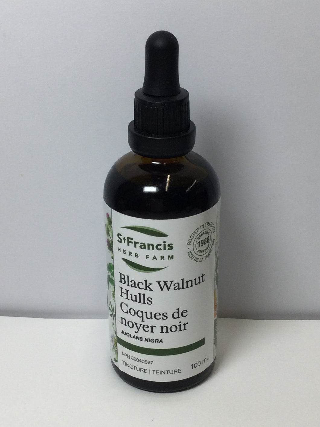 St Francis Black Walnut Hulls Tincture