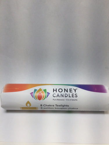 Honey Candles Pure Beeswax Chakra Tealights