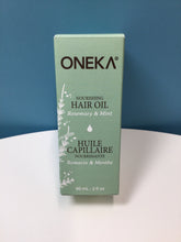 Load image into Gallery viewer, ONEKA Nourishing Rosemary &amp; Mint Hair Oil