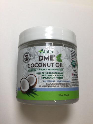 Alpha DME Organic Peppermint Coconut Oil