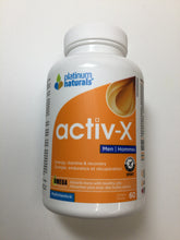 Load image into Gallery viewer, Platinum Naturals Activ-X Men Multivitamin, 60’s
