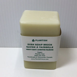 Plantish Dish Soap Brick *Minty Mint*