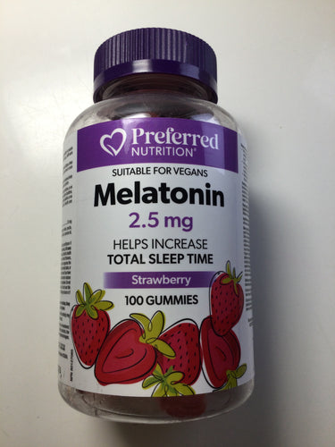 Preferred Nutrition Melatonin 2.5 mg Gummies