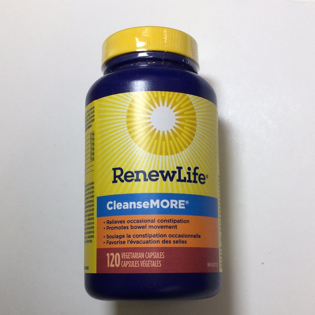 RenewLife Cleanse More 120’s