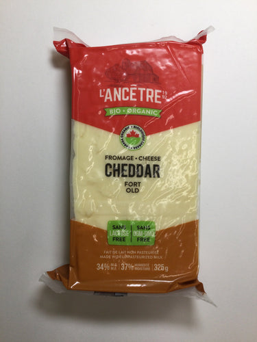 L’Ancetre Organic Old Cheddar Old, Lactose Free *pick-up in-store only*