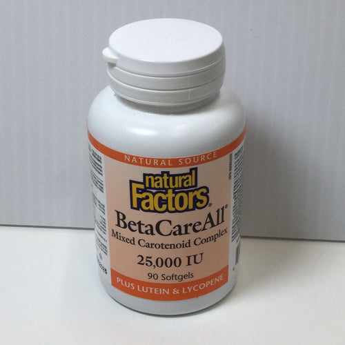 Natural Factors BetaCareAll Mixed Carotenoid Complex