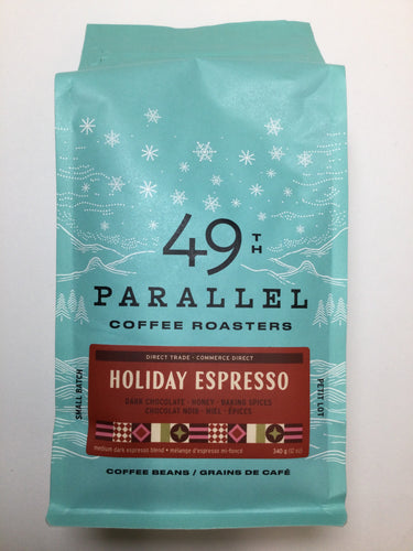 49th PARALLEL Coffee Roasters HOLIDAY ESPRESSO