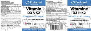 Preferred Nutrition Vitamin D3 & K2