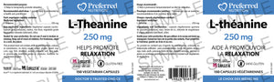 Preferred Nutrition L-Theanine 250mg