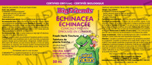 Load image into Gallery viewer, Big Friends Liquid Certified Organic Echinacea Fresh Herb Tincture