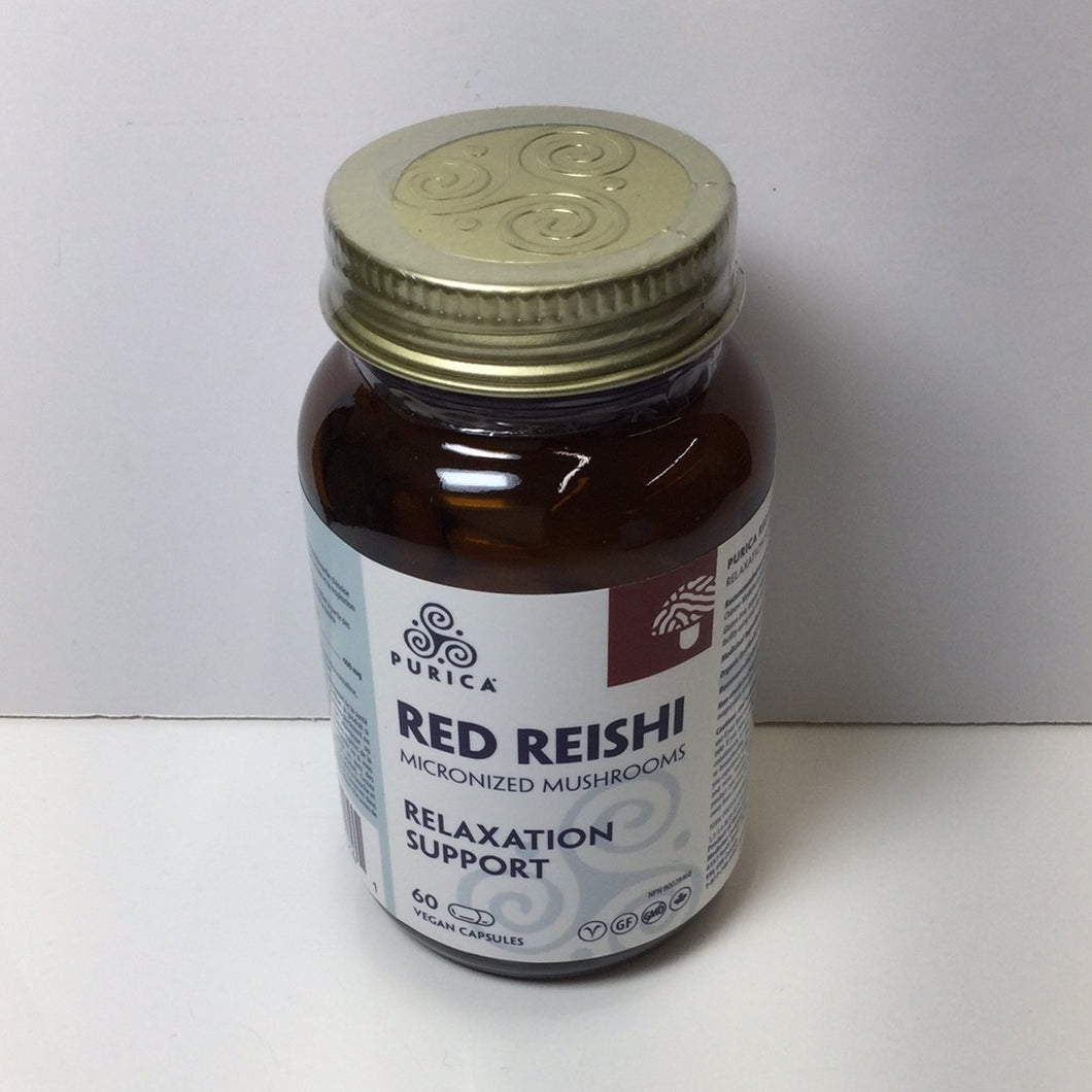 Purica Red Reishi Mushroom Capsules