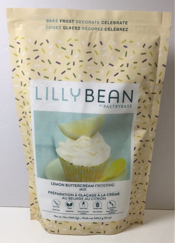LillyBean by PastryBase Lemon Buttercream Frosting Mix