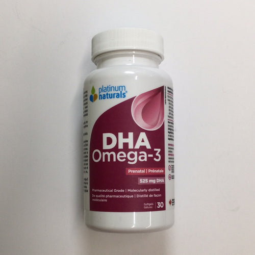 Platinum Naturals DHA Omega-3 Prenatal Softgels