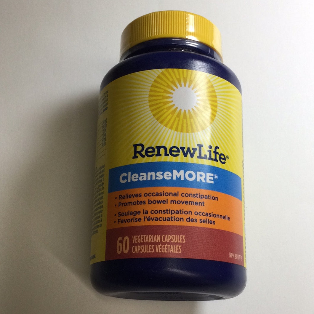 RenewLife Cleanse More 60’s