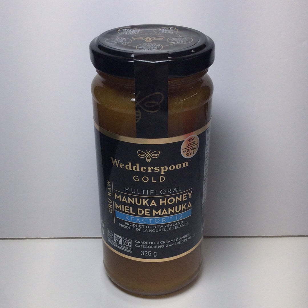 Wedderspoon Gold Multifloral Manuka Honey – Terrens Wellness Centre