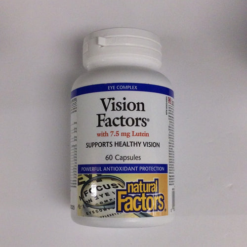 Natural Factors Vision Factors with 7.5 mg Lutein