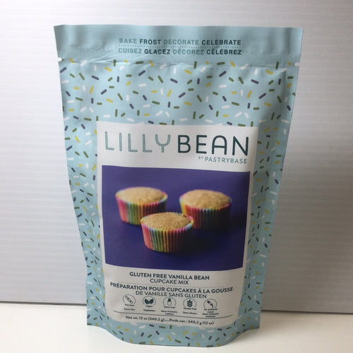 LillyBean by PastryBase Gluten free Vanilla Bean Cupcake Mix