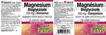 Load image into Gallery viewer, Natural Factors Magnesium Bisglycinate