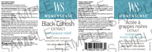 Load image into Gallery viewer, WomenSense Black Cohosh Extract
