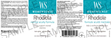 Load image into Gallery viewer, Assured Natural WomenSense Rhodiola