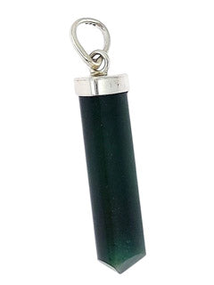 Green Aventurine Simple Faceted Pendant
