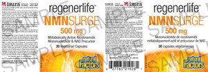 Natural Factors RegenerLife NMNSurge
