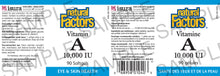 Load image into Gallery viewer, Natural Factors Vitamin A