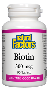 Natural Factors Biotin 300mg