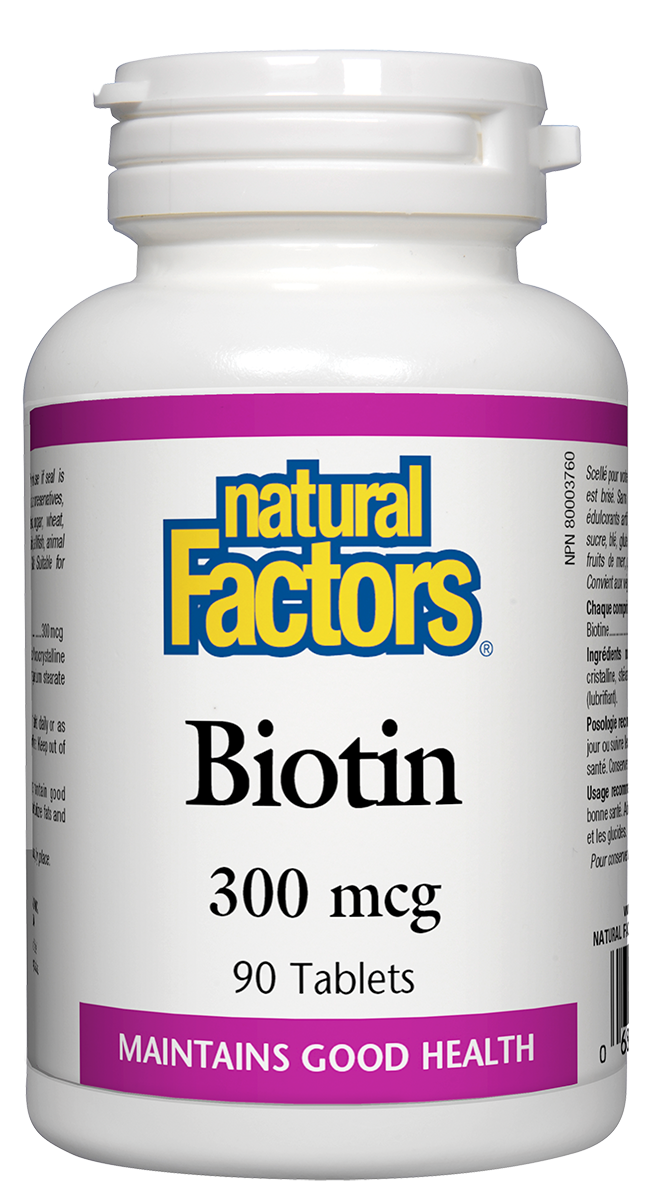 Natural Factors Biotin 300mg